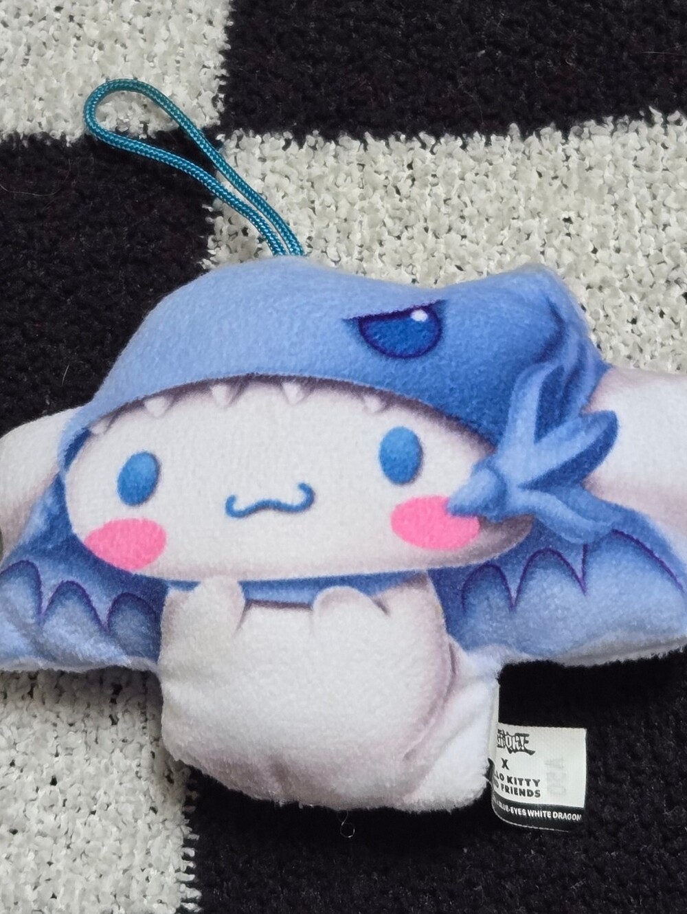 McDonalds Yu-Gi-Oh! x Hello Kitty Cinnamoroll as Blue-Eyes White Dragon Plushie